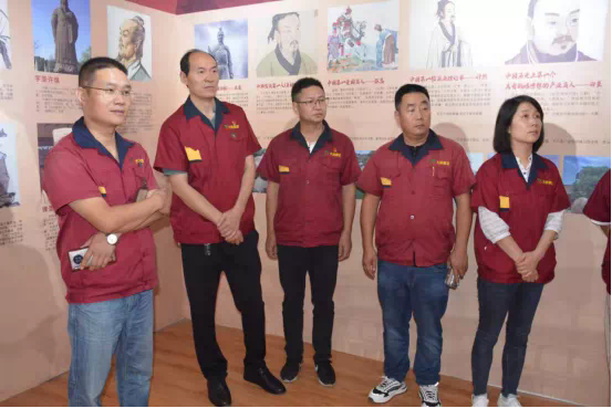 大資公司組織中高層領(lǐng)導(dǎo)參觀黃河文化館，開展愛國主義教育，慶祝國慶72周年插圖6