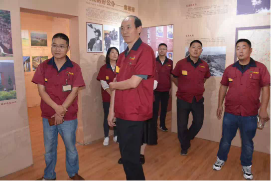 大資公司組織中高層領(lǐng)導(dǎo)參觀黃河文化館，開展愛國主義教育，慶祝國慶72周年插圖1